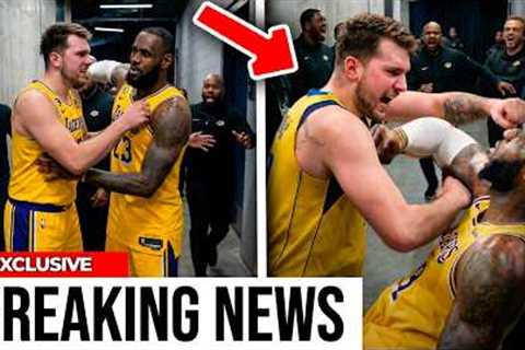 Luka Doncic FINALLY Snaps on Lebron James &amp; Things Got HEATED