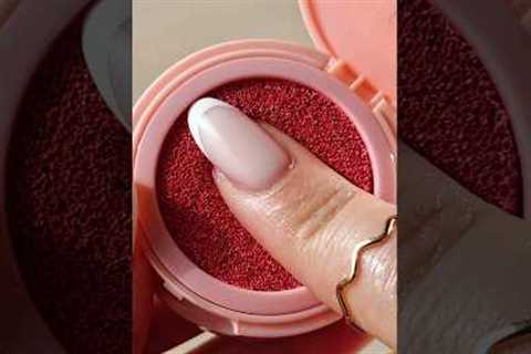 Press it and watch the magic 👀 #asmr #makeup #satisfying ##aesthetic #shorts #blush #pink