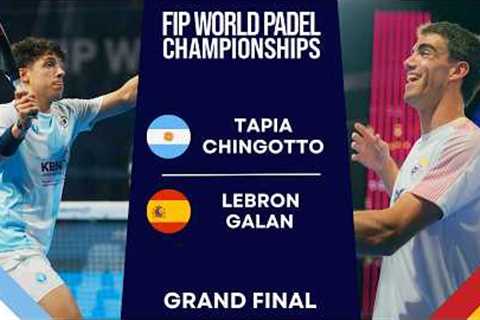 MATCH OF THE CENTURY | Tapia/Chingotto VS Lebron/Galan | WORLD PADEL CHAMPIONSHIPS 2024 | Highlights