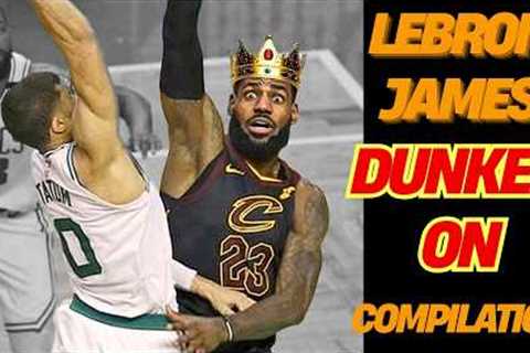 LeBron James Getting DUNKED ON