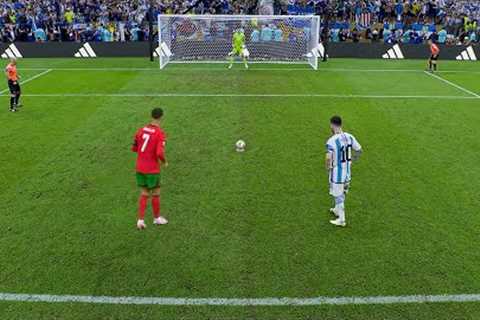 When Cristiano Ronaldo Meets Lionel Messi for the First Time at National Level