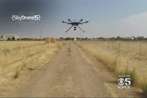 Drone Technology Helps Construction Crews Produce 3-D Maps Of Highway 4
