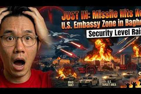 JUST IN: Missile Hits Near U.S. Embassy Zone in Baghdad — Security Level Raised