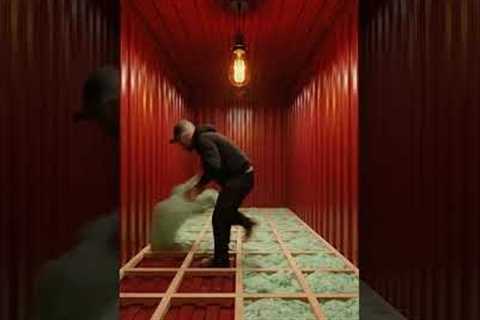 Building a Secret Underground Container Bunker for WW3 😱