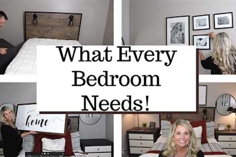 WHAT EVERY SMALL BEDROOM NEEDS | BEDROOM DECORATING IDEAS