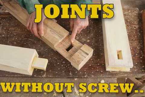 AMAZING Japanese Wood Joinery That Holds Without Screws ,Traditional Japanese Joinery Step-by-Step