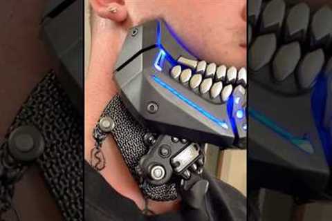 Jake Paul Showing his New Big Robotic Jaw!? 😈 #jakepaul #viral #funny #boxing #breakingnews