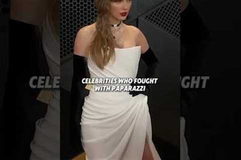 You won't believe these Celebrities fought Paparazzi 😯