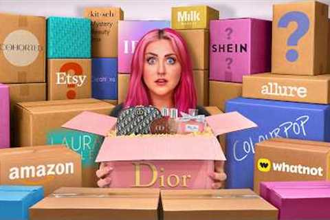 I Tested EVERY Mystery Box Website (beauty edition)