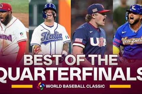 All of the BEST moments from the 2026 World Baseball Classic quarterfinal round! ⚾️🔥