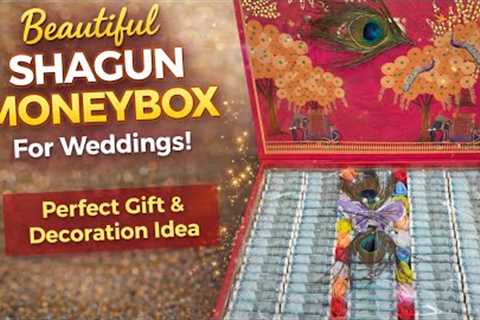 Beautiful Shagun Money Box for Weddings | DIY Wedding Gift Box Decoration Idea #crafternik #gift #yt