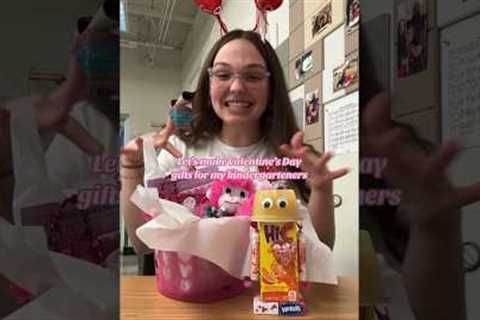 Valentine’s Day gifts for my kindergarteners 💌❤️💕 #teacher #education #valentinesday PART 2