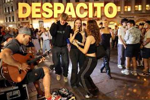 DESPACITO on Spanish Guitar Turned the Street Into a Party 🔥