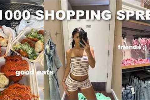 Spring Break Shopping Spree || $1000 shopping spree !!