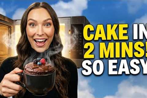 Microwave Cake in 10 Minutes | No Oven Required