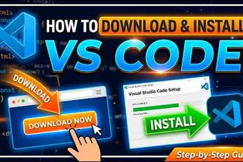 Download and Install VS Code in 1 Minute (Beginners Guide)