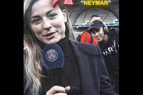 Neymar and Ronaldo with reportor😁🔥