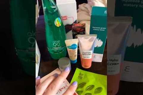 BomiBox Korean Skincare #kbeauty #kskincare #kpop #koreanskincare #beautyunboxing
