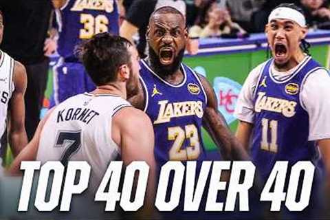 LeBron’s Top 40 Dunks… At 40 🤯