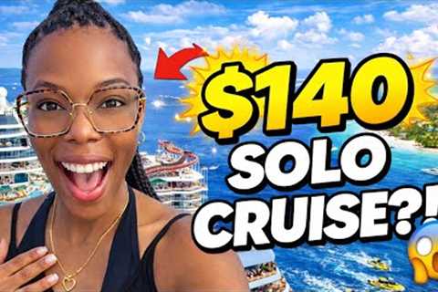 I Took a 4-Night Solo Cruise for $140 😳 | Cheap Cruise on a Budget