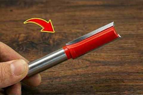 Turning a Router Bit into a Million-Dollar Tool! Amazing Invention of a 60-Year-Old Carpenter