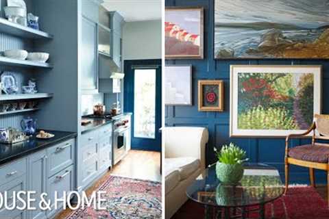 Interior Design — Before & After: Colourful, Art-Filled Townhouse Makeover