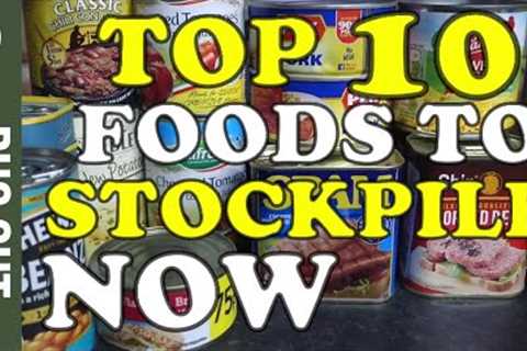 TOP 10 LONG LIFE FOODS TO STORE