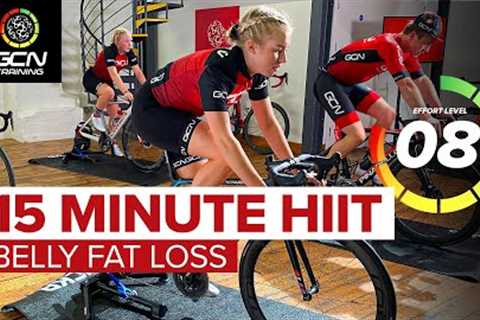 15 Min HIIT Cardio Indoor Cycling Workout | Belly Fat Loss Exercise