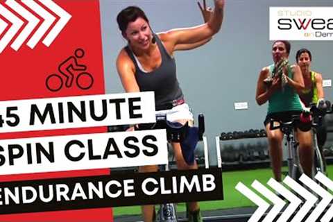 45 Minute Spin® Class: FAT BURNING Indoor Cycling CLIMB Workout | Get Fit Fast