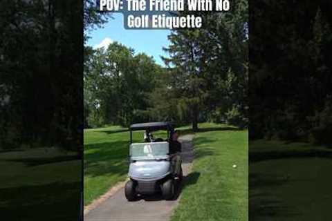 The Friend With No Golf Etiquette… #bogeybois #golf #golfing #golfer