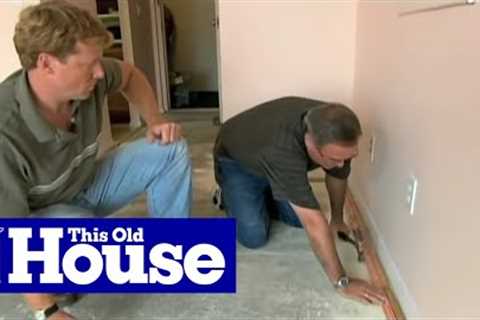How to Install Wall-To-Wall Carpeting | This Old House