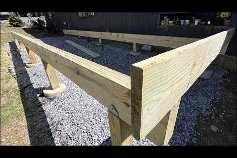 LIVE Deck Construction – Getting the Frame Square Before Composite Decking