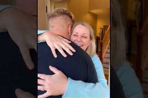 Jake Paul Surprised his mother 🥹 #jakepaul #viral #funny #boxing #breakingnews
