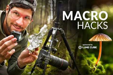 7 Macro Photography Hacks in 90 Seconds!