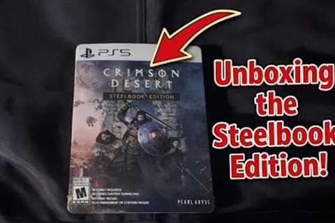 Crimson Desert | Steelbook Edition Unboxing (PS5)