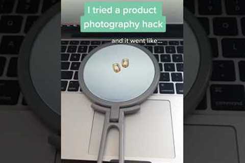 Jewelry Photography Hack U Have To Try! Results are at the end💡#hacks#jewelry#photography#shorts