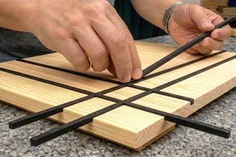 When Wood Becomes Art – A Stunning Interlocking Wood Design
