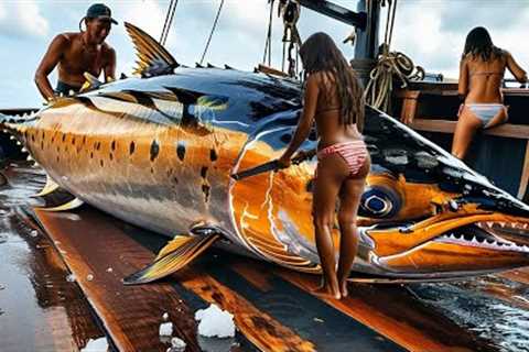 How American fishermen catch yellowfin tuna the fastest, catching millions with longline fishing