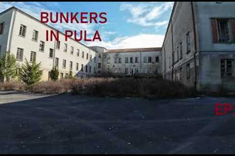 Old military bunkers on the peninsula in Pula, Croatia. -EP.2