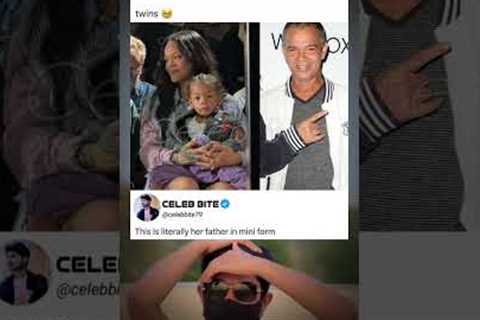 Fans call out that Rihanna's son Riot looks just like her dad! Buzz Fam, do y'all see it? #rihanna