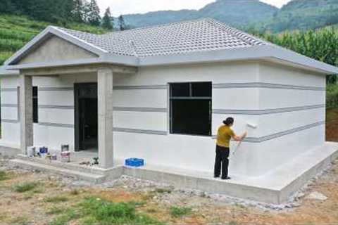 Building a House Alone in the Mountains and Forests – A Journey Full of Determination
