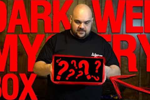 I OPENED A DARK WEB MYSTERY BOX FILLED WITH THINGS FROM CRIME SCENES!
