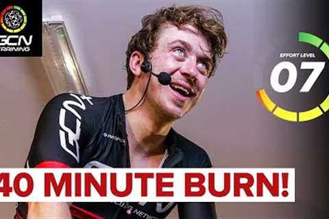 Get Fit In 40! | Indoor Cycling HIIT Workout