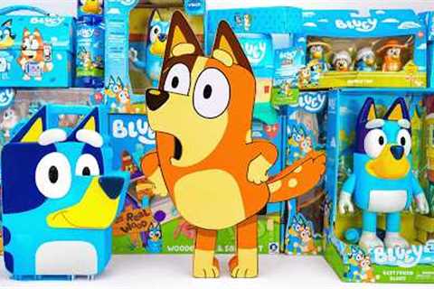 Bluey Toy Collection Unboxing Review 🐾 Mystery Funny Chilli Box &amp; Bluey's Play and Go Playset