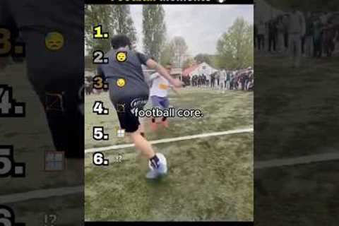 Ranking Best Football Moments ⚽🥅 #shorts #sports