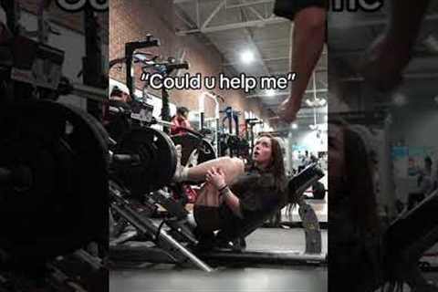 How to impress your gym crush 101 #gymcrush #gymgirl #workoutpartner #trendingshorts #shorts #gym