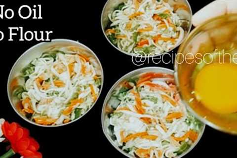 QUIT OILY JUNK FOOD! Easy No Oil, No Flour Breakfast Recipe | Stop Eating Junk Food Today!