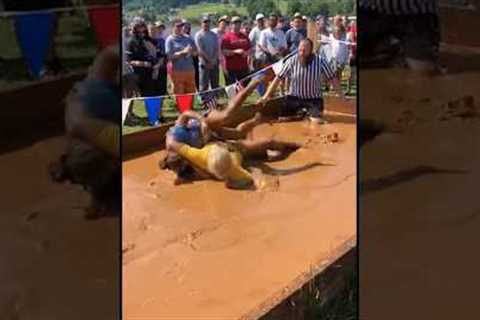 girls fight in mud part 114 #wwe #mma #shorts #viral #trending #sports #news #wrestling
