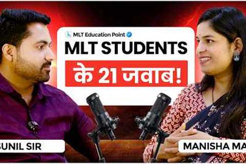 🔴 PREMIERE: Manisha Ma’am Podcast 🎙️ | MLT Career, Salary, Health Truths &amp; Exam Strategy