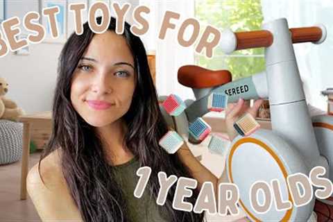 THE BEST TOYS/GIFTS FOR 1 YEAR OLDS  | walkers, bikes, montessori inspired, sensory play &amp; more!